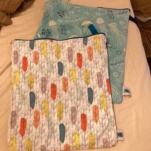 Two Large Cloth Diaper Bags